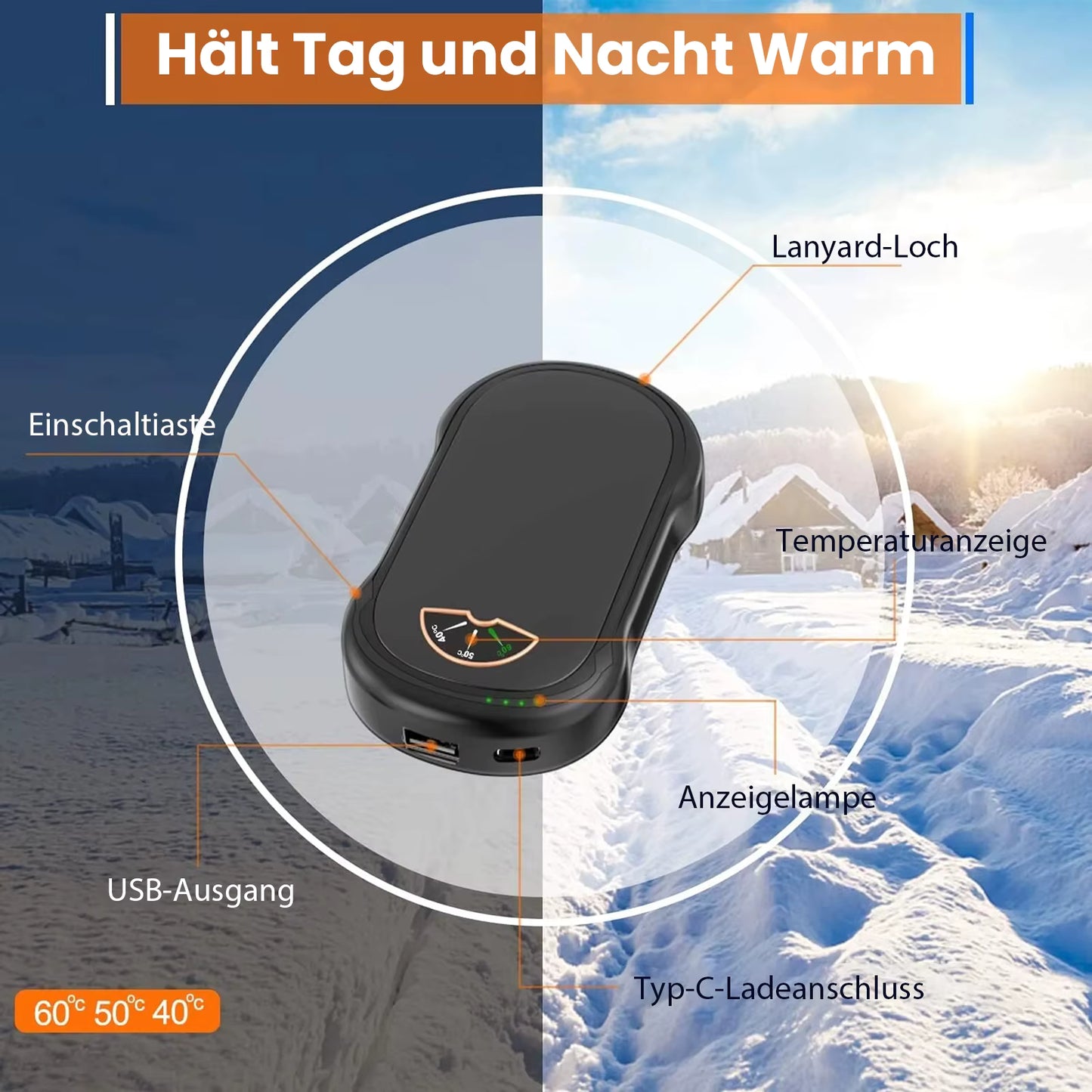 EMBERLY - Handwärmer